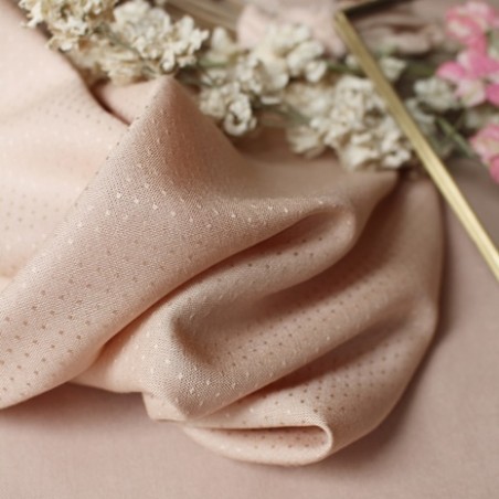 Viscose Dobby Blush Atelier Brunette