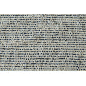 tissu jacquard bleu - un chat sur un fil