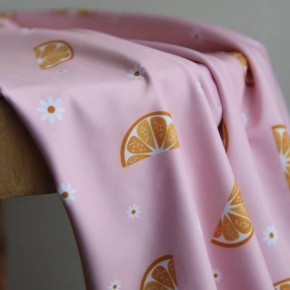 tissu maillot de bain - imprimé fleurs et fruits