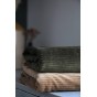 tissu velours stretch - un chat sur un fil