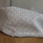 tissu jacquard upcyclé - un chat sur un fil