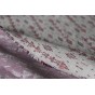 jacquard français - écru et bordeaux