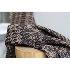 joli tissu jacquard upcyclé - Georges