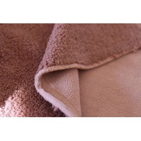 tissu mouton sherpa - rose blush