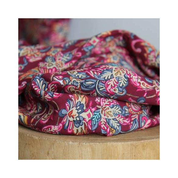 tissu viscose fleurs - naé