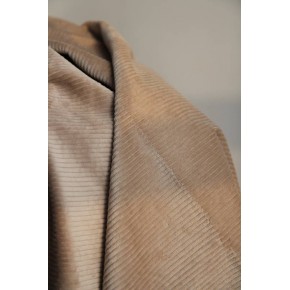 tissu velours stretch - beige