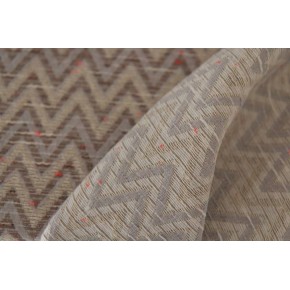 tissu jacquard chevrons lurex - un chat sur un fil