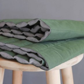 tissu matelassé vert kaki