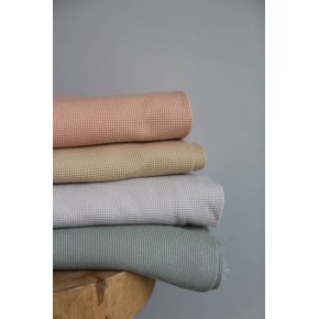 jersey coton - nid d'abeille