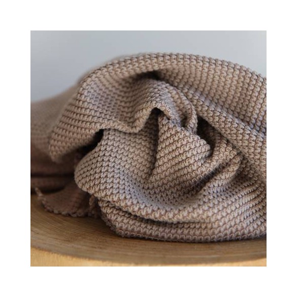 Maille tricot - taupe